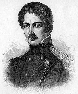 Ludwig Adolf Wilhelm Freiherr von Lützow's adjutant 2nd Lieutenant Theodor Körner