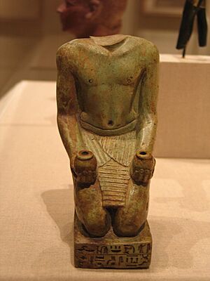 Kneeling Statue of Nesbanebdjedet, ca. 755-730 B.C.E.,37.344E