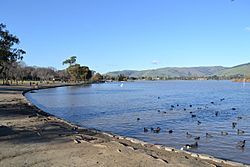 Lake Elizabeth in Fremont, California