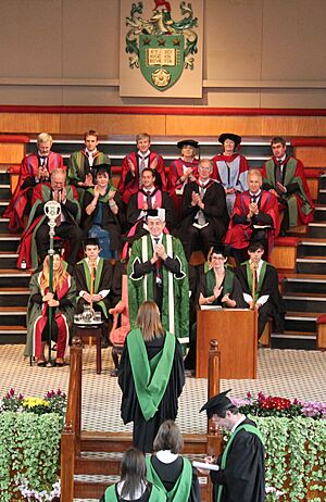 Leeds University graduation in the Great Hall 2012