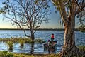 Let's Go Fishing, Lake Elphinstone, Queensland, Australia, 29 June 2016