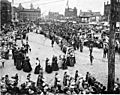 Lima, Ohio suffrage march in 1914