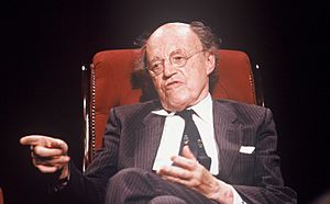 Lord Longford appearing on "After Dark", 18 June 1988