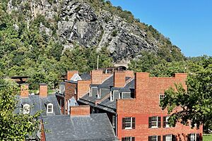 Lower Town, Harpers Ferry, WV - area view