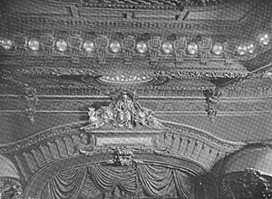 Lyceum Theatre proscenium and ceiling