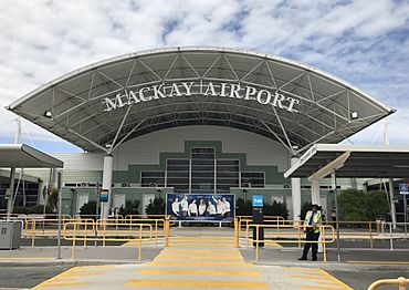Mackay Airport Terminal Building, Mackay, Queensland.jpg
