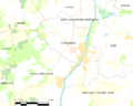 Map commune FR insee code 16106