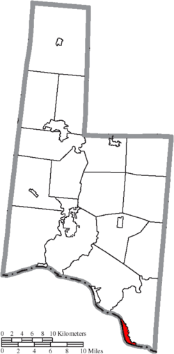 Location of Aberdeen in Brown County