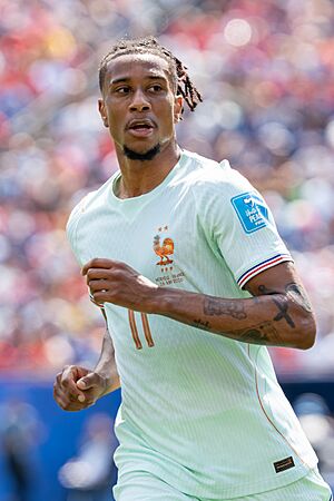 Michael Olise France v Norway 26 June 26-087