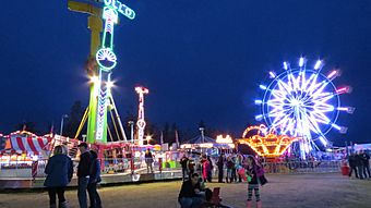 Midway Attractions at the Alaska State Fair in Palmer, AK.jpg