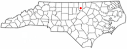 Location of Stem, North Carolina