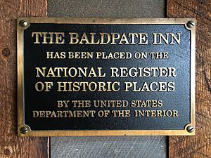 National Register of Historic Places, metal plaque