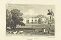 Neale(1818) p2.062 - Dogmersfield Park, Hampshire