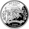Nevada quarter, reverse side, 2006