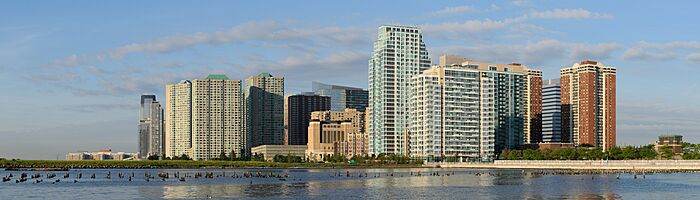 Newport Jersey City June 2015 panorama
