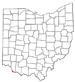 Location of Neville, Ohio