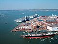 Portsmouth (England) naval dockyard
