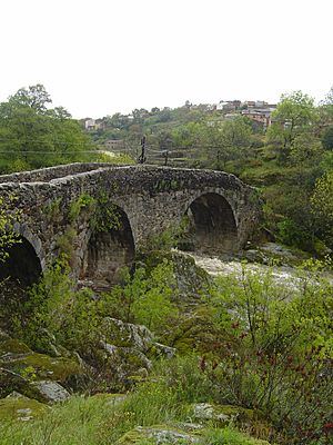 Puente sobre el río Alagón, San Esteban de la Sierra