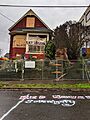 Red House Portland day of barricade removal 18