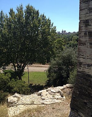 Remains of Gatehouse to Pont Saint-Bénézet - Tour Phillipe Le Bel - Villeneuve-lès-Avignon