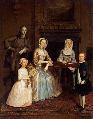 Richard Bull & family (abt 1751)