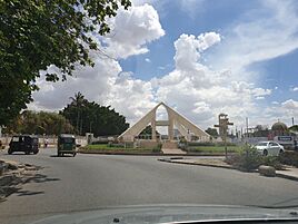 Roundabout in Dodoma Region