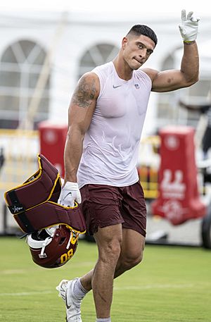 Sammis Reyes training camp 2021 (cropped)