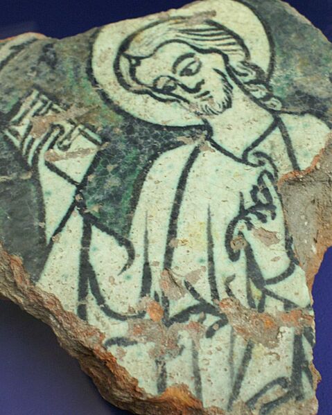 Scherbe vom Grab Benedikt V (cropped)