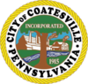 Official seal of Coatesville, Pennsylvania