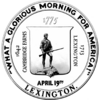 Official seal of Lexington, Massachusetts