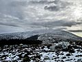 Snow atop Mt. Leinster