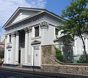St John the Baptist's Church, Bristol Road, Kemptown, Brighton (NHLE Code 1380031) (August 2013) (2)