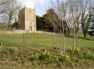 St Martins, North Stoke, Somerset, in the Spring (geograph 4873960).jpg