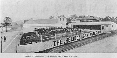StateLibQld 1 54372 Brisbane premises of the Helidon Spa Water Co., 1899