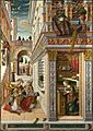 The Annunciation, with Saint Emidius - Carlo Crivelli - National Gallery