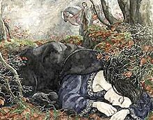 The Parting (of Beren from Luthien) by Anke Eissmann.jpg