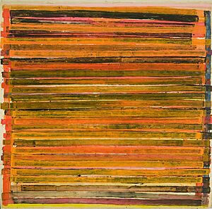 Thornton Willis "Red Wall" 1969, Acrylic on Canvas, 103x108 inches