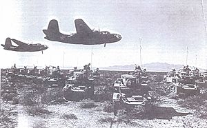 Training at Camp Iron Mountain, 1942