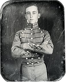 Walter H Taylor as VMI cadet, 1853-55