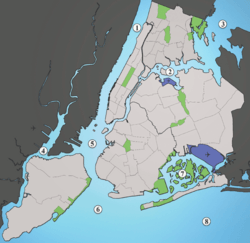 Waterways New York City Map Julius Schorzman