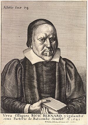 Wenceslas Hollar - Richard Bernard (State 1)