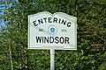 Windsor Welcome Sign