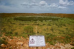 Wolfe creek crater