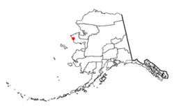 Location of PortClarence, Alaska
