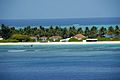 A beach side resort at Kadmat Island, Lakshadweep