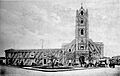 A former church in Camaguey, in 1889, Cuba