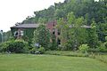 Abandoned school building at Frenchburg