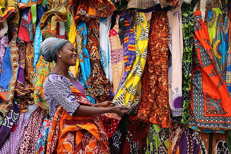 Afrikanische Textilien