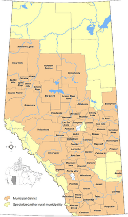 Alberta's Municipal Districts