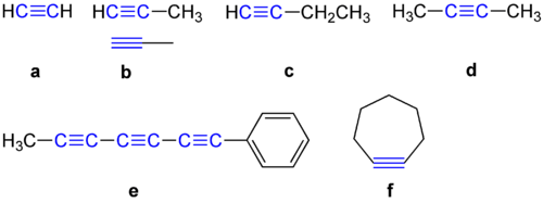 Alkyne General Formulae V.2